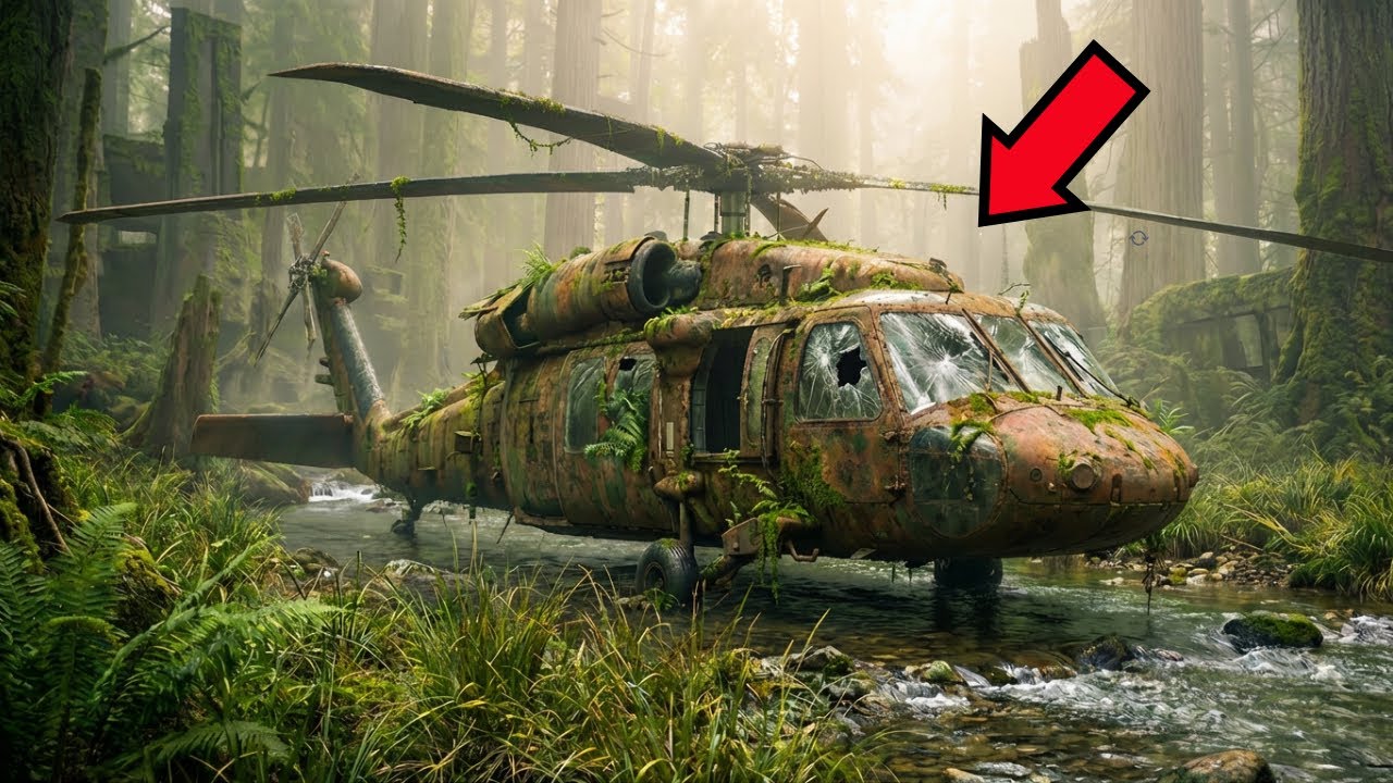 Lost for Decades in the Jungle The Unbelievable Restoration of a Military Helicopter!