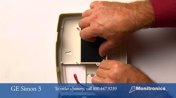 How to Change Your Monitronics Simon 3 Keypad Battery