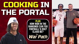 Luke Loucks COOKING in the Portal | The War Path | FSU Recruiting | Warchant TV