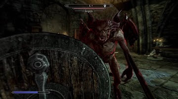 Skyrim how to kill a gargoyle