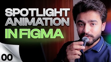 How to Create Interactive Spotlight Effect in Figma | Figma Tutorial