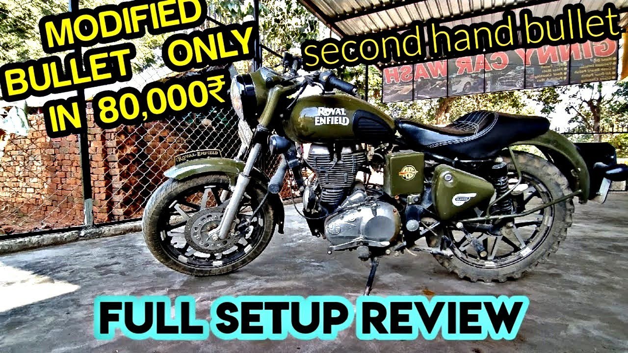 MODIFIED BULLET |ROYAL ENFIELD | FULL SETUP REVIEW - YouTube