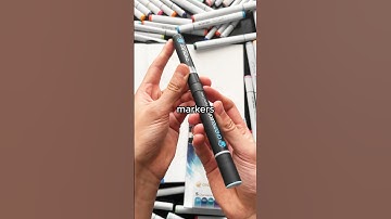 Trying SELF-BLENDING Markers!! 👀🎨 #markers