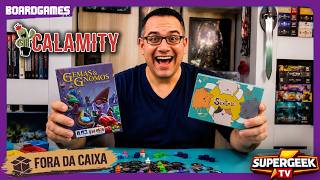 Fora da Caixa Especial Lançamentos Calamity Games: Gemas & Genomos e Sextou!