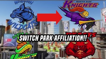 HOW TO SWITCH PARK AFFILIATION IN NBA2K21 NEXT GEN!!