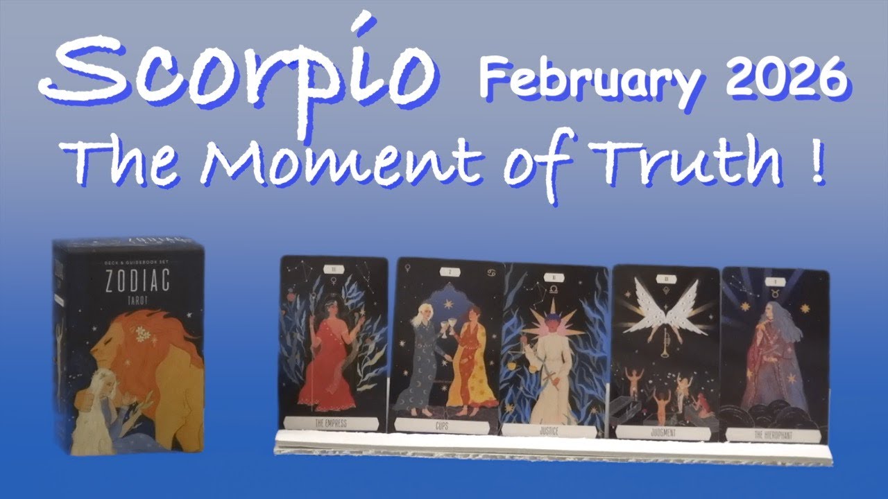 Скорпион, февраль 2026 года: «Это момент истины».
