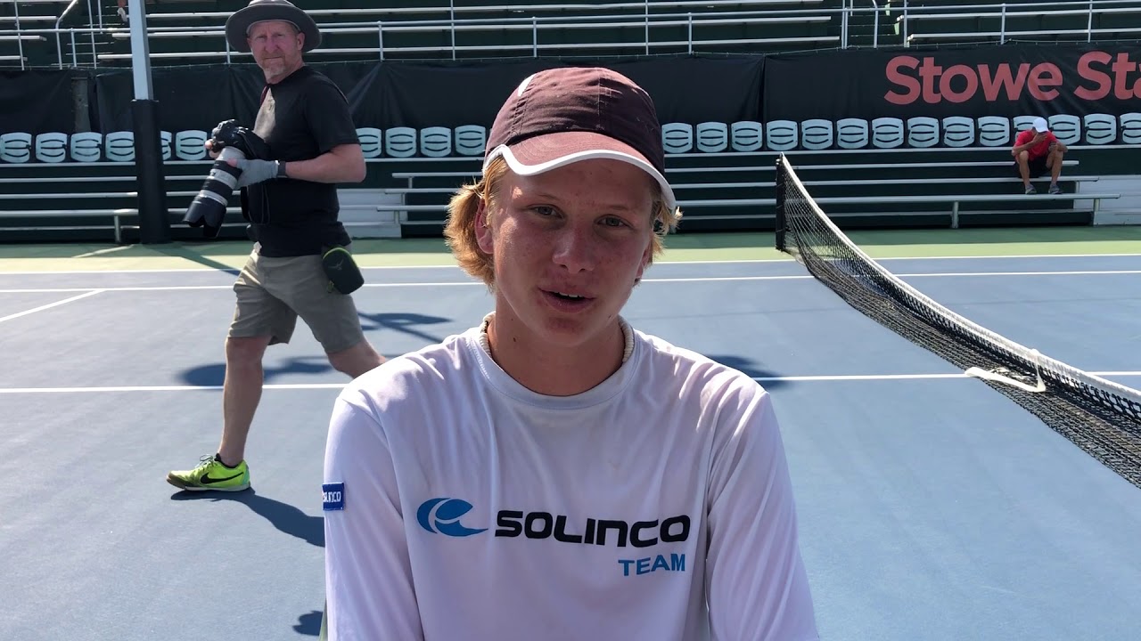 2018 Champion in 18 Singles Jenson Brooksby YouTube