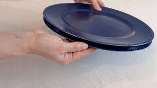 Stick 2 Dollar Store plates together for this BRILLIANT living room idea! @Hometalk