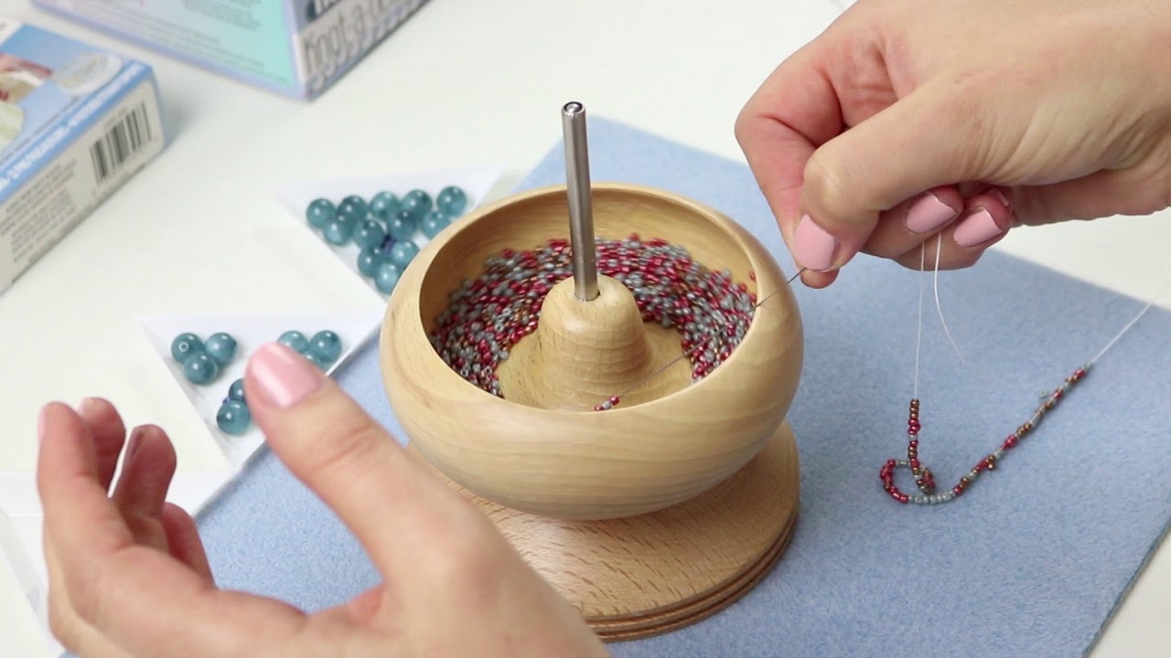 Bijoux à faire soi-même : Beadalon Spin-N-Bead Bead Loader (moulin à perles)  ♡ DIY