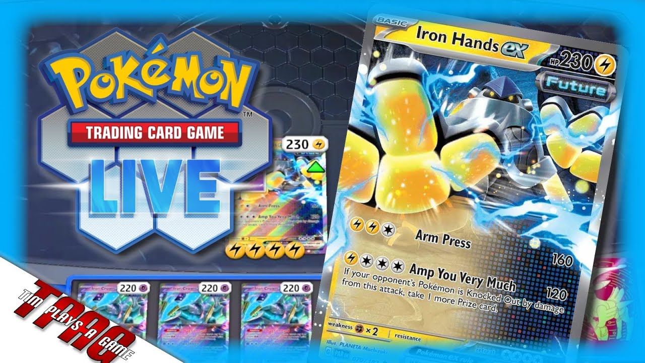 Turbo Iron Hands EX Future Box | Pokémon TCG Live | TPAG