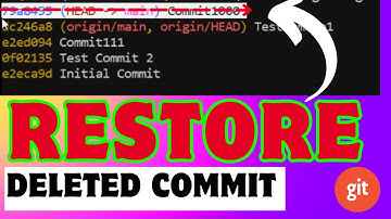 Git Restore: Get Back Deleted Commits with Easy Steps!