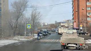 БАМ  Владивосток  Конец зимы  Последний день Красота городских улиц и окрестностей. Солнце в Городе