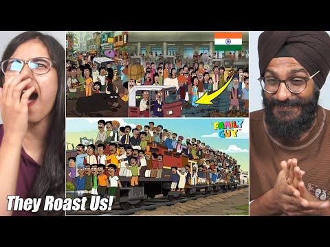 Indians React to Top 10 Family Guy Indian Jokes