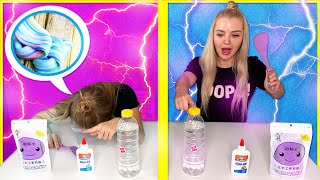 ТЕЛЕПАТИЯ СЛАЙМ ЧЕЛЛЕНДЖ 😳 У КОГО ЛИЗУН ЛУЧШЕ? 😱 УГАДАЙ ЕСЛИ СМОЖЕШЬ / SLIME CHALLENGE / Alisa DIY