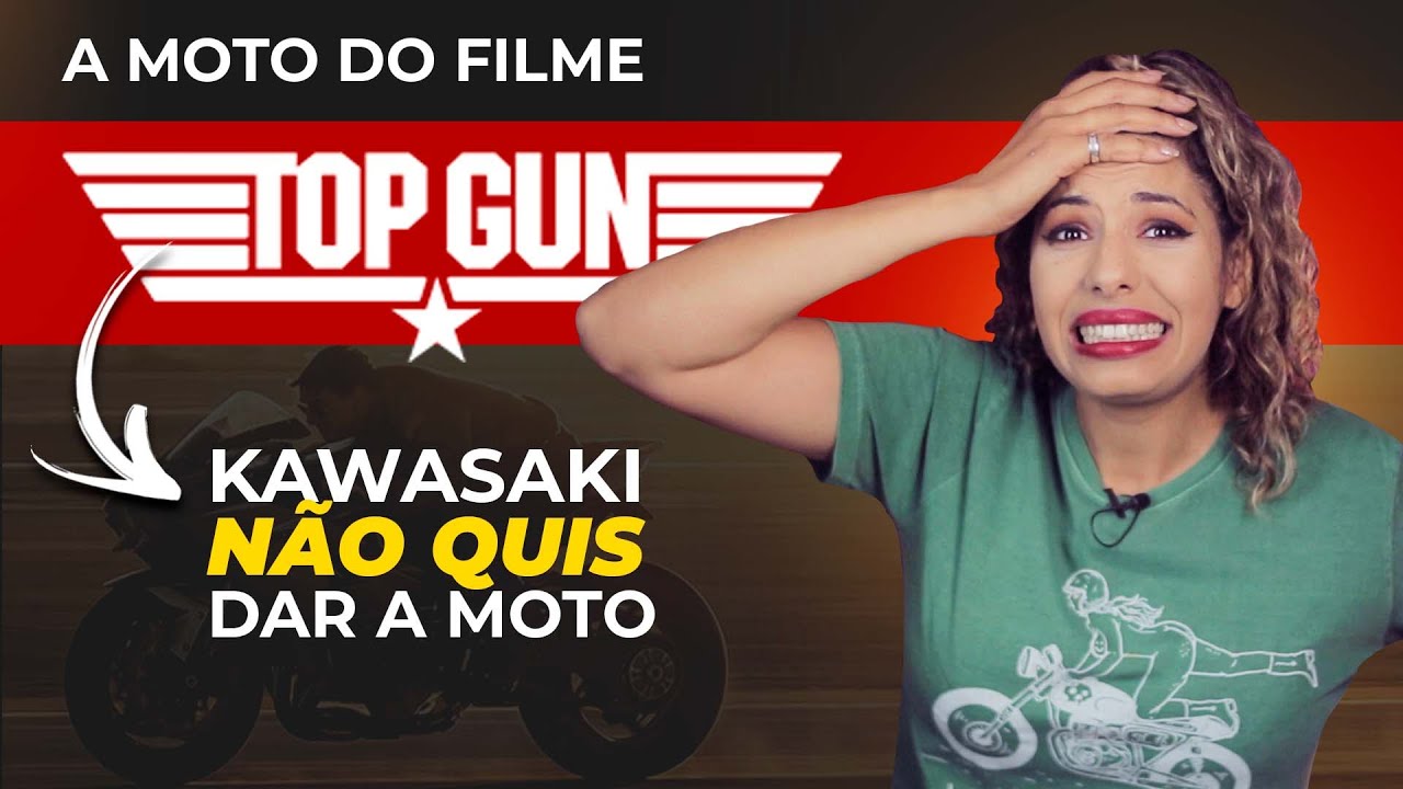MOTO DO TOP GUN GPZ 900R | A KAWASAKI NÃO QUIS DAR A MOTO! ENTENDA A TRETA - MOTO TOP GUN MAVERICK