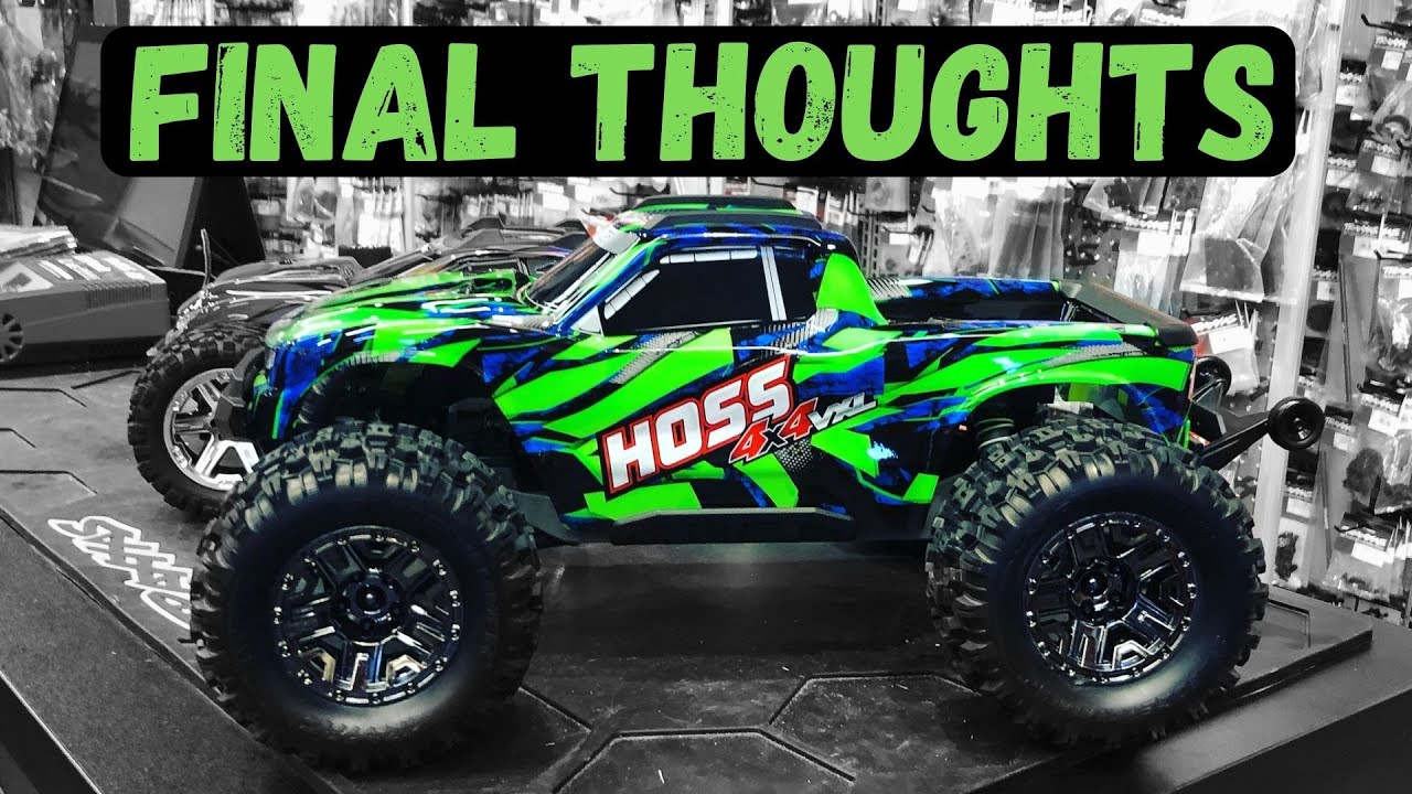 Traxxas Hoss 4x4 VXL Full Review and Final Thoughts - YouTube