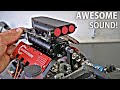SUPERCHARGER Installation On RC V8 Car And TEST 