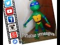 Tortuga ninga piñata como la hago paso a paso  ninja turtle piñata