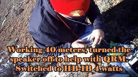 SOTA (Summits on the Air) Activation of Big Mountain, UT 2017