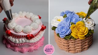 Easy Cake Decorating Tutorials For Beginners | How To Make a Cake For Birthday | Birthday Cake