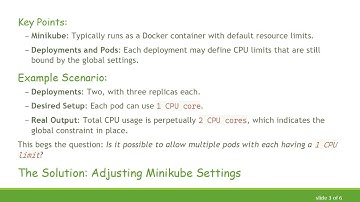 Understanding Kubernetes Minikube CPU Usage Limits and How to Work Around Them
