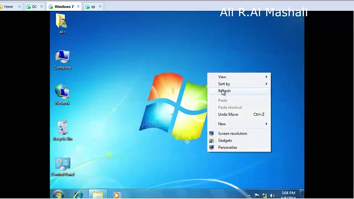 Install administrative tools active directory in windows 7 & XP