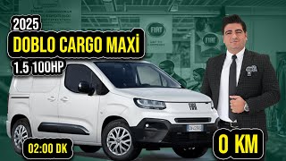 2025 Fiat Doblo Cargo Maxi Tanıtım 1.5 100 Hp Fiat Fimoto