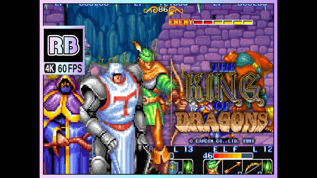 1991 [RBM 4K 60fps] ザ・キング・オブ・ドラゴンズ / The King of