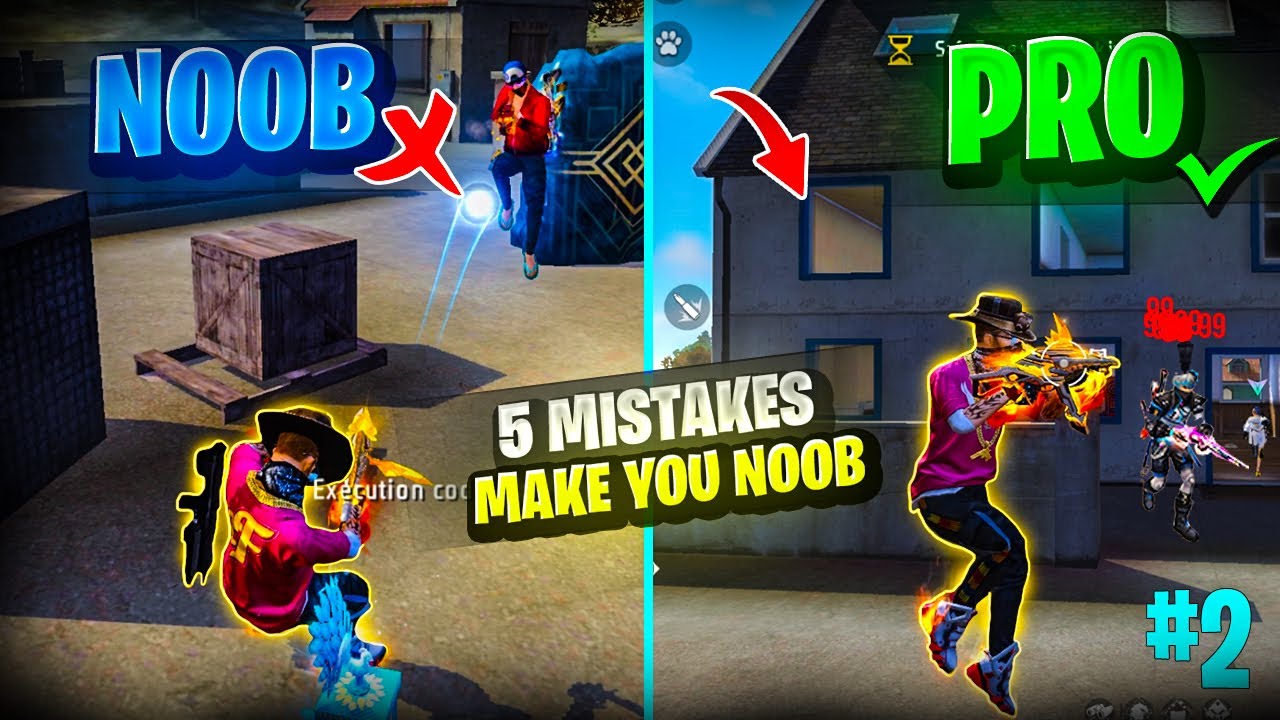 Ff Pro HOW TO BECOME NOOB TO PRO PLAYER IN FREE FIRE 🔥| TOP 10 PRO TIPS WITH ...