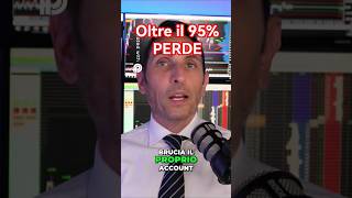 Il 95% dei Trader Perde #daytrading #tradingprofessionale #propfirmtrading #futurestrading