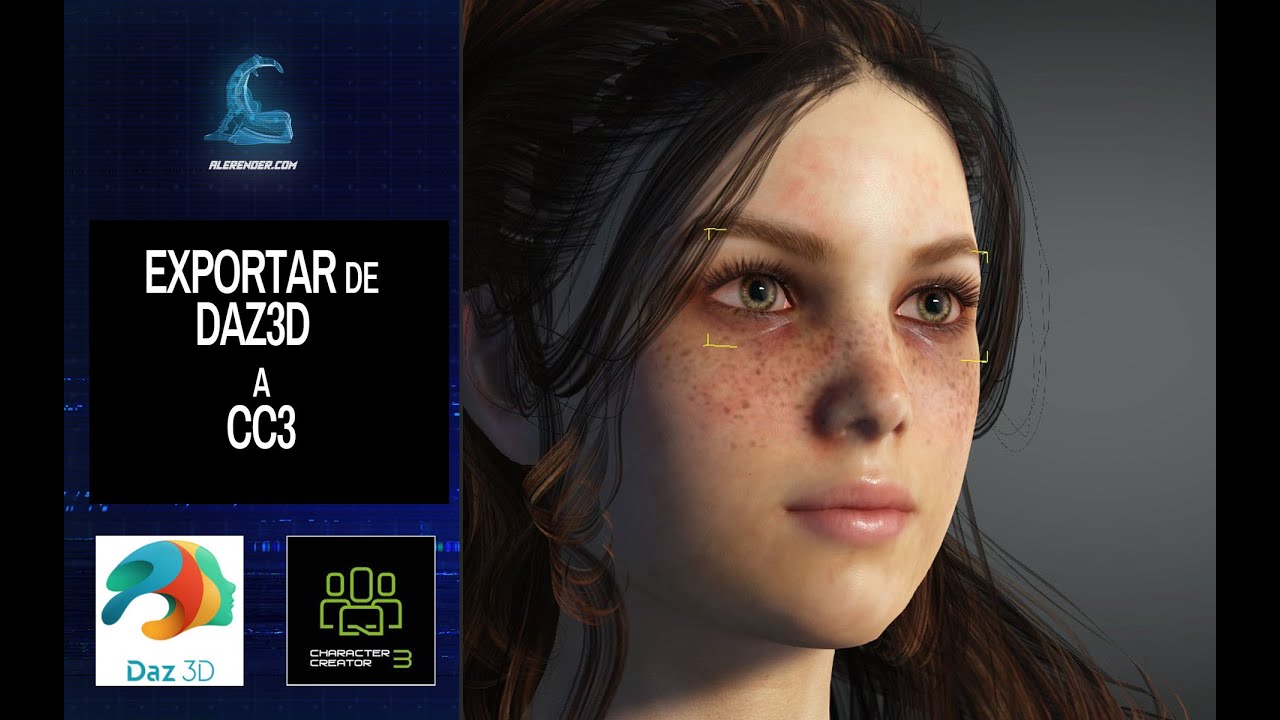 Crear personaje 3d | Exportar de Daz3D a Character Creator 3 - YouTube