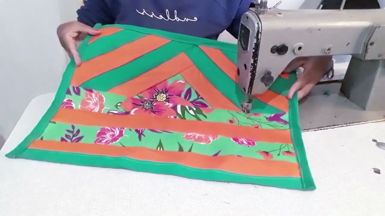 💥Incrível como esse tapete é fácil de fazer, passo a passo tapete de retalho