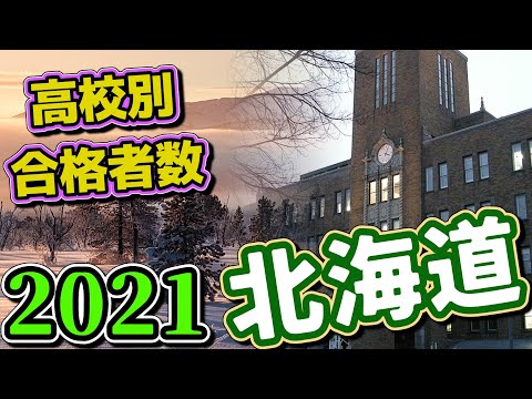 北海道大学（北大）高校別合格者数ランキング2021【ゆっくり読み上げ】（※前期終了時点）