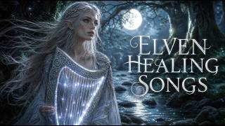 Healing Elven Celtic Music 🌙 Relaxing Sindarin Female Vocals & Fantasy Forest Ambience
