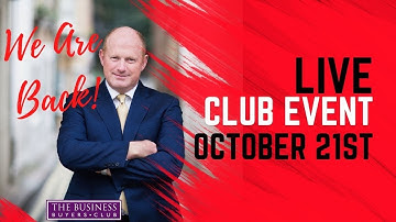 The Business Buyers Club LIVE event October 21st