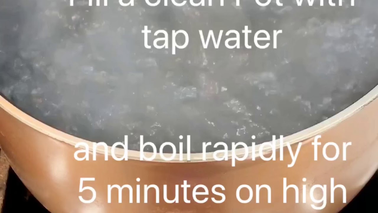 How to make distilled water at home YouTube