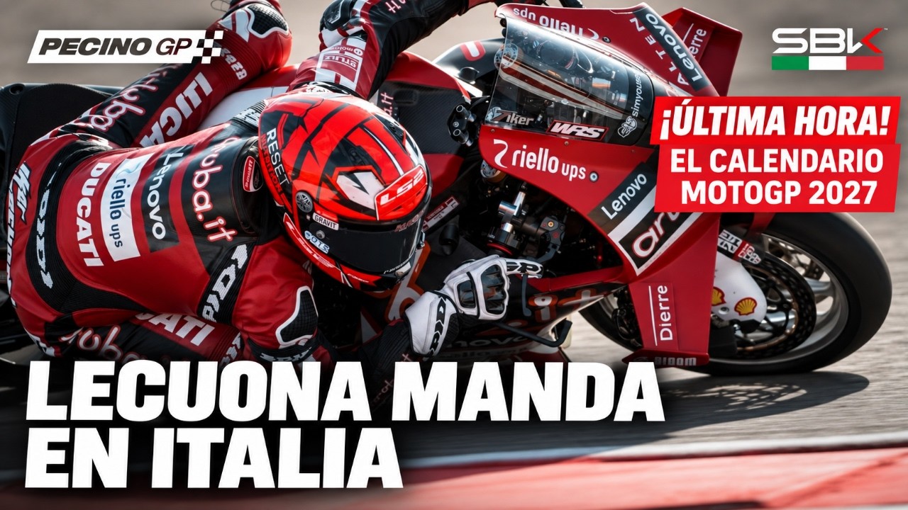 WSBK: LECUNOA DOMINA EN ITALIA...