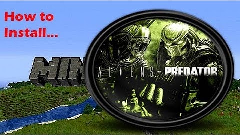 Minecraft Mod Tutorials - How to Install Alien Vs Predator Mod (1.7.2+)