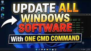 How to Update All Windows Software at Once with One CMD Command (2026) screenshot 4