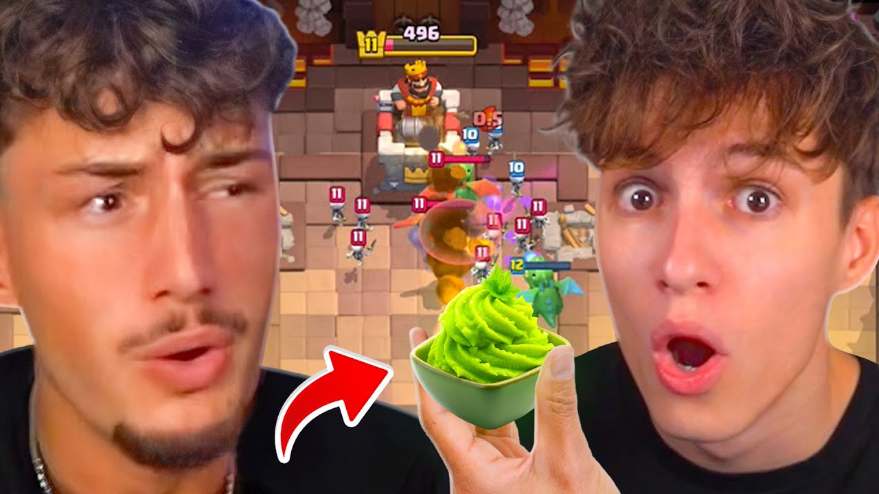 1v1 V Clash Royale O EXTRÉMNĚ PÁLIVÝ WASABI! W/ @StepsRoblox