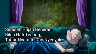 1 Jam Relaksasi Suara Hujan Lebat Untuk Terapi Tidur Nyenyak