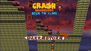 Crash Bandicoot - Back In Time Fan Game Custom Level Dark N Stormy By OG_CrashFan