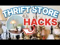 The BEST Thrift Store HACKS to get High End Decor!