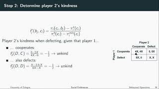 Behavioral Operations - Social Preferences 14 [BONUS]