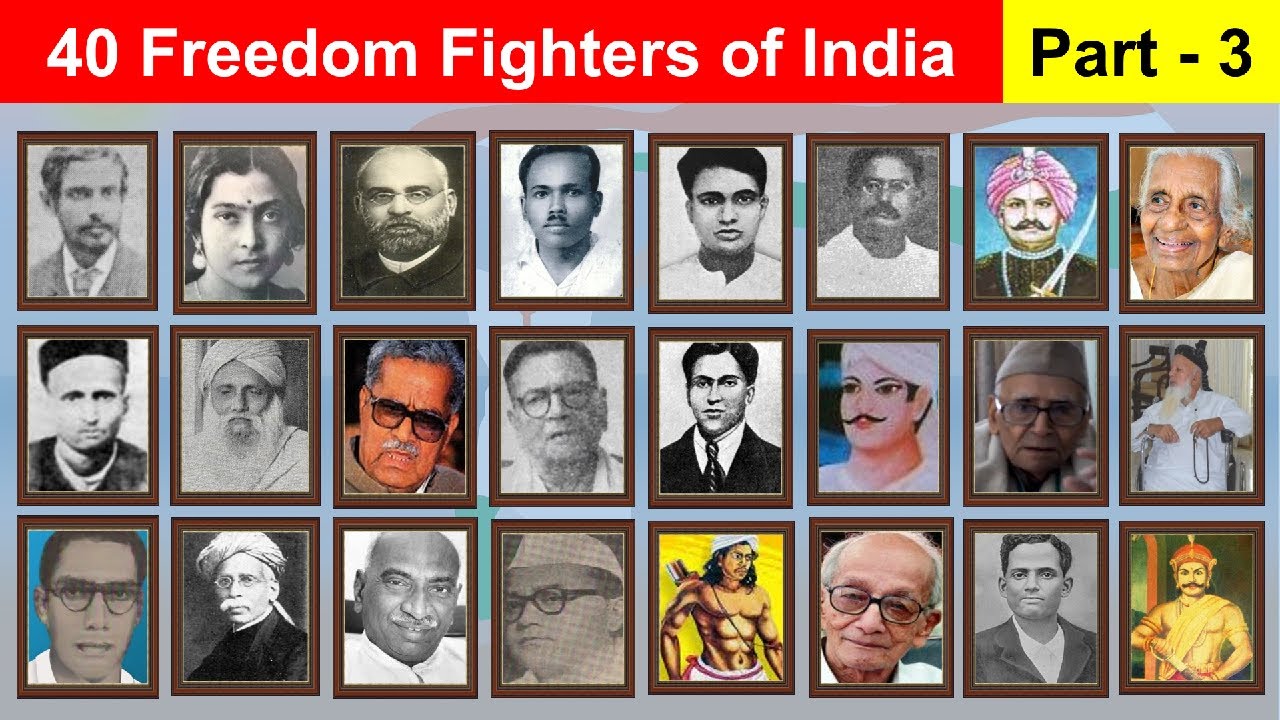 Ultimate Collection of 999+ Freedom Fighters' Names with Images ...