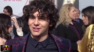 Asher Angel & Jack Dylan Grazer on SHAZAM vs Superman & Pennywise! screenshot 2