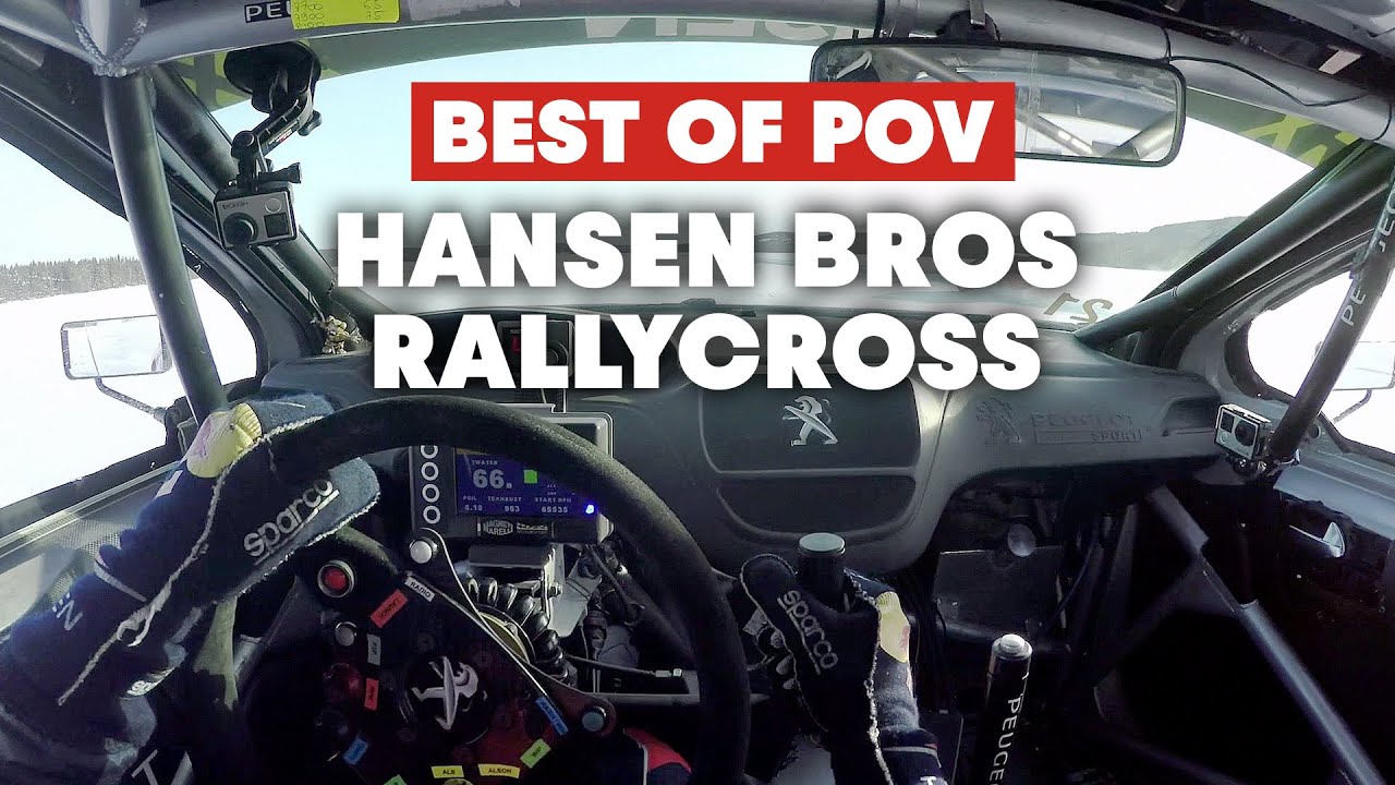 Wide Open With The Hansen Brothers And Their Rallycross Cars | Best of POV
