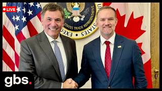 🔴LIVE: Canada’s Dominic LeBlanc Meets US Trade Representative Jamieson Greer | AC13