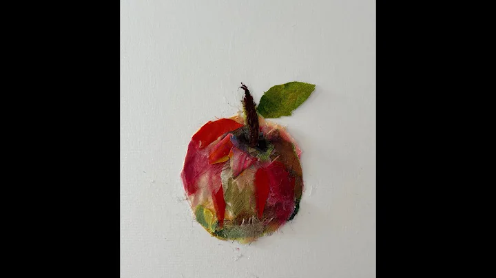 Painting with Fabric: Apple