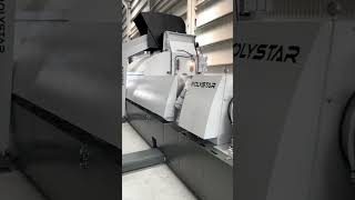 Shredder Integrated Plastic Recycling Machine for PP Woven Bags @POLYSTARMachinery